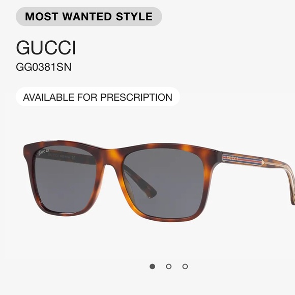 Authentic Gucci turtle glasses - Picture 1 of 5